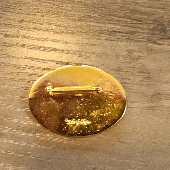 Vintage Isle of Skye Oval Cloisonne Enamel Brooch Pin - Picture 2 of 6